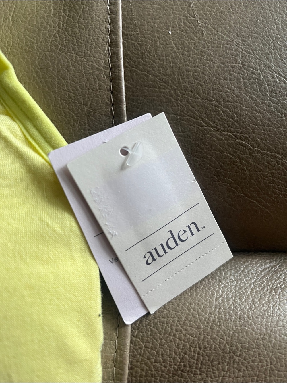 Auden Bright Lemon Seamless Bralette - Picture 2 of 7
